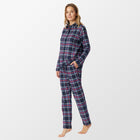 Pyjama ruiten in rood en blauw van Schiesser