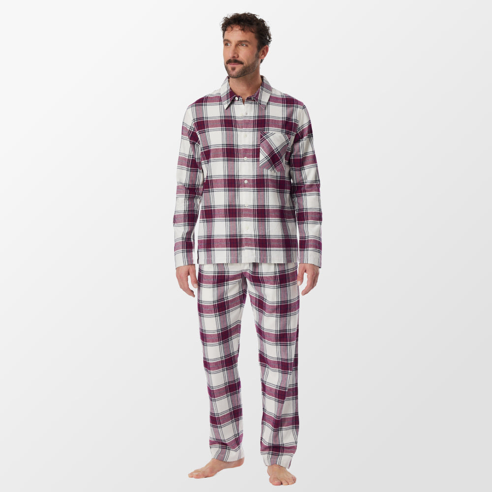 Pyjama ruitjesmotief van Schiesser