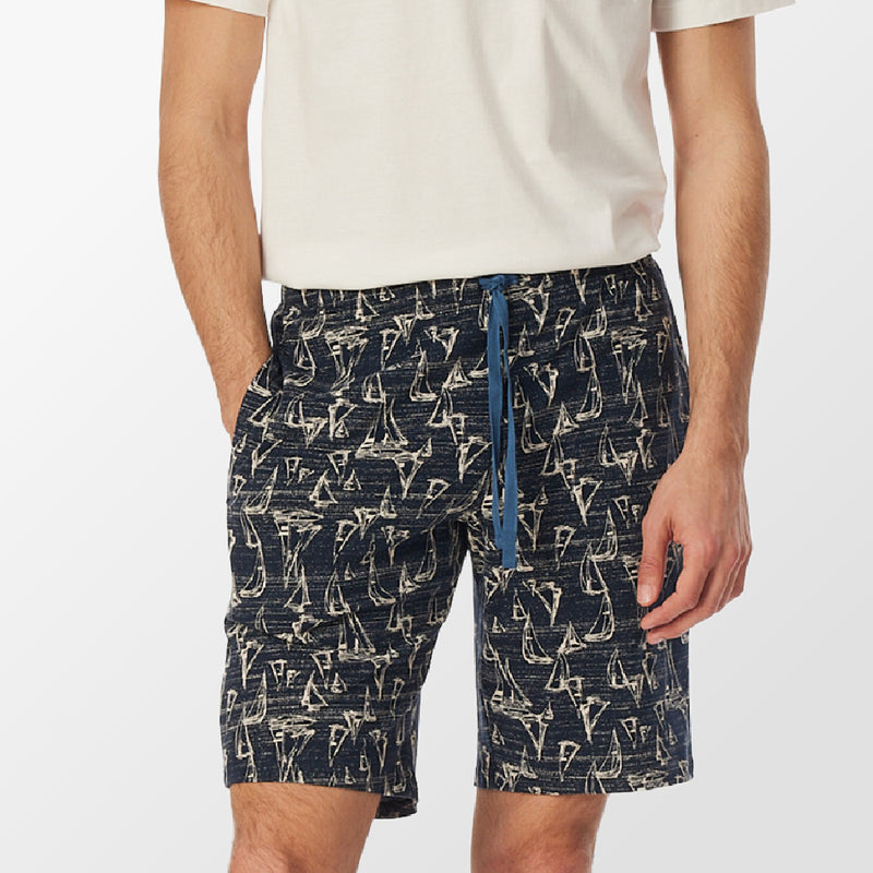 Short van Schiesser in navy