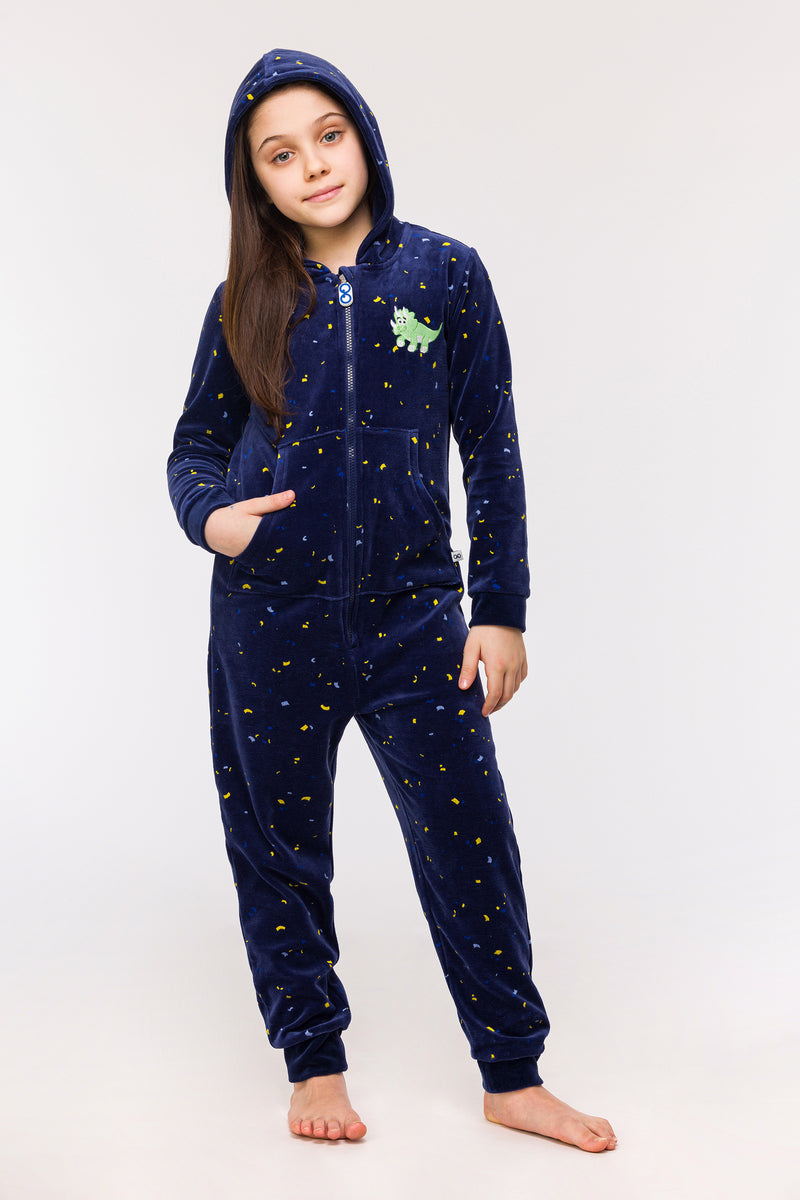 Woody, Onsie - Donkerblauw