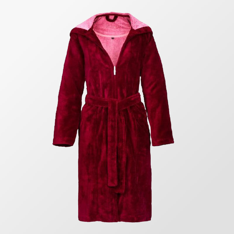 Vossen, Bathrobe Palermo - Burgundy