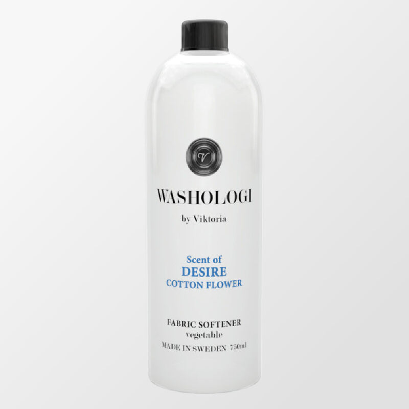 Washologi, adoucisseur d'étoffe Désir - 750 ml