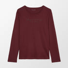 T-shirt bordeaux van Marc O'Polo