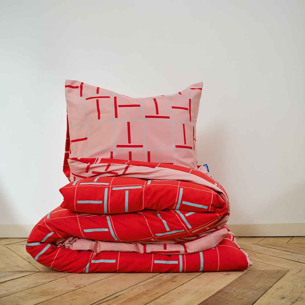 Auping, Housse de couette - Graphic Red