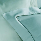 volant sloop Linea satijn van Lysdrap - taie à volant Linea satin de coton de Lysdrap - Oxford pillowcase Linea cotton satin from Lysdrap