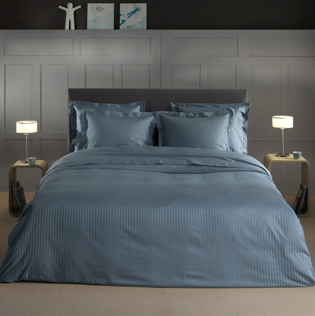 Heckett&Lane, Housse de couette Diamante - Colonial Blue