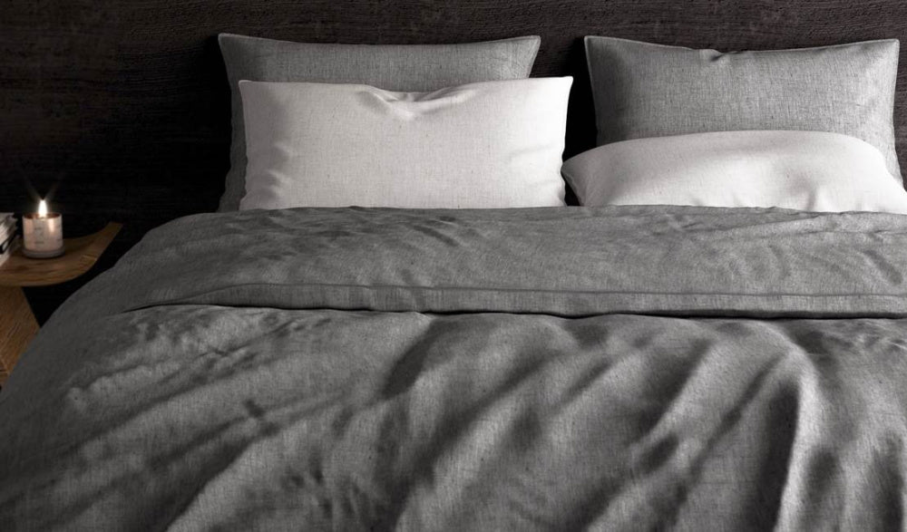 Heckett&Lane, Duvet cover Franela - Dark Grey