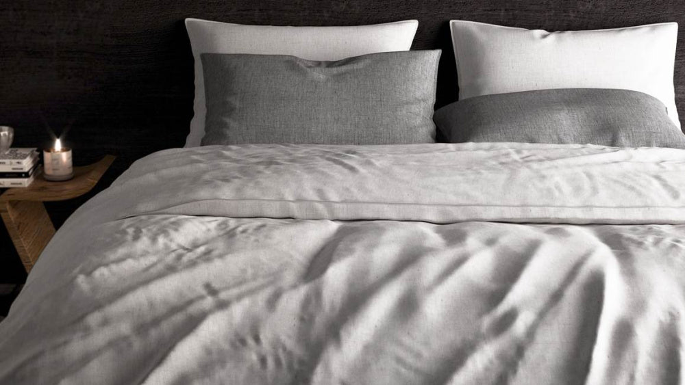 Heckett&Lane, Duvet cover Franela - Silver Grey