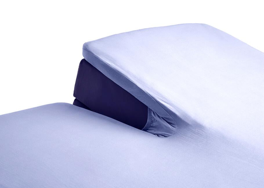 splittopper hoeslaken - drap-housse pour surmatelas fendu - fitted sheet for split mattress topper