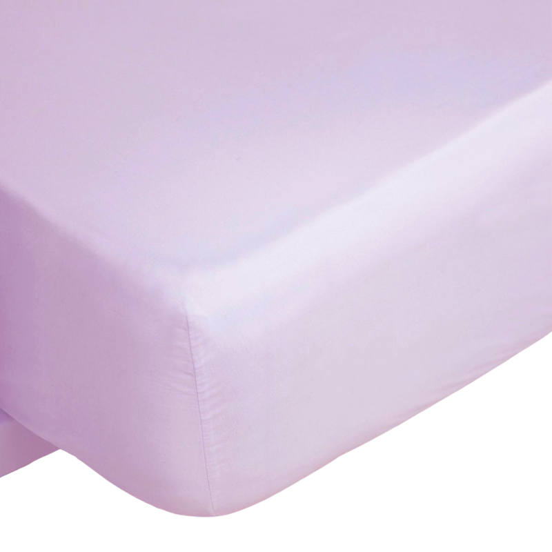 gekleurd hoeslaken in perkaal TC200, Lysdrap - drap-housse coloré en percale de coton TC200, Lysdrap - coloured fitted sheet in cotton percale TC200, Lysdrap