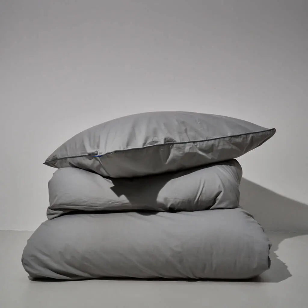 slopen Silent Grey-taies d'oreiller Silent Grey-pillowcases Silent Grey