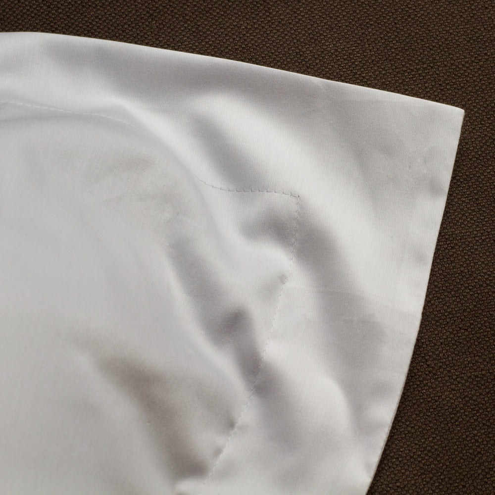 laken Virgo perkaal van Lysdrap - drap Virgo percale de coton de Lysdrap - sheet Virgo cotton percale from Lysdrap