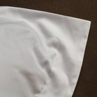 volantsloop Virgo satijn van Lysdrap - taie à volant Virgo satin de coton de Lysdrap - Oxford pillowcase Virgo cotton satin from Lysdrap